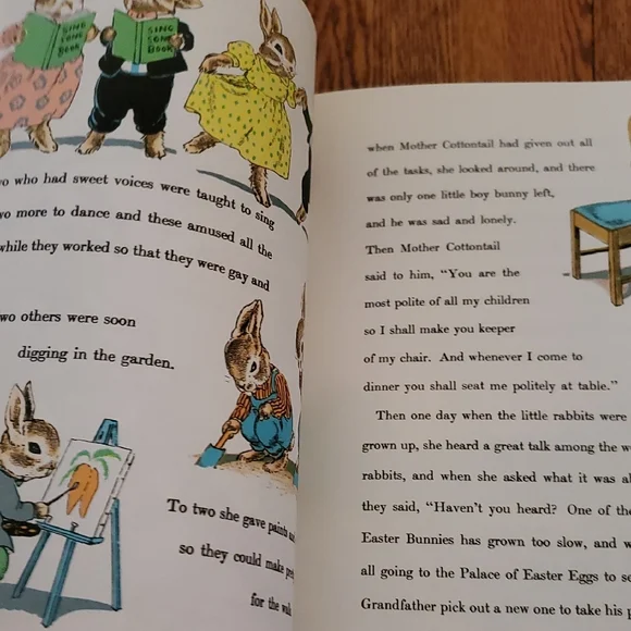 1967, The Country Bunny and the Little Gold Shoes by Du Bose Heyward - Picture 6 of 8